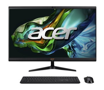 Комп'ютер персональний моноблок Acer Aspire C24-1800 23.8" FHD, Intel i5-12450H, 8GB, F512GB, UMA, WiFi, кл+м, Lin, чорний - Уцінка DQ.BM2ME.001 фото
