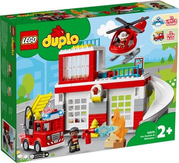 Конструктор LEGO DUPLO Пожарная часть и вертолет 10970 10970 фото