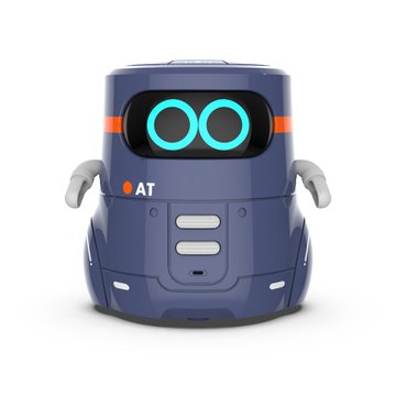 Розумний робот із сенсорним керуванням та навчальними картками - AT-ROBOT 2 (темно-фіолетовий, озвуч.ук AT002-02-UKR
