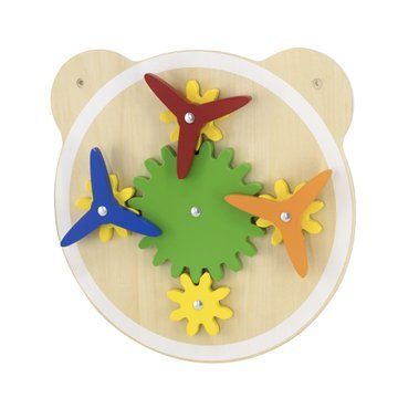 Бізіборд Viga Toys Млини і шестерінки (44553FSC) 44553FSC фото