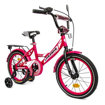 Велосипед детский 2-х колесный 16'' 211603 (RL7T) Like2bike Sky, розовый, рама сталь, со звонком 211615 фото