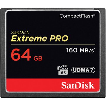 Карта памяти SanDisk 64GB CF Extreme Pro R160 / W150MB / s (SDCFXPS-064G-X46) SDCFXPS-064G-X46 фото