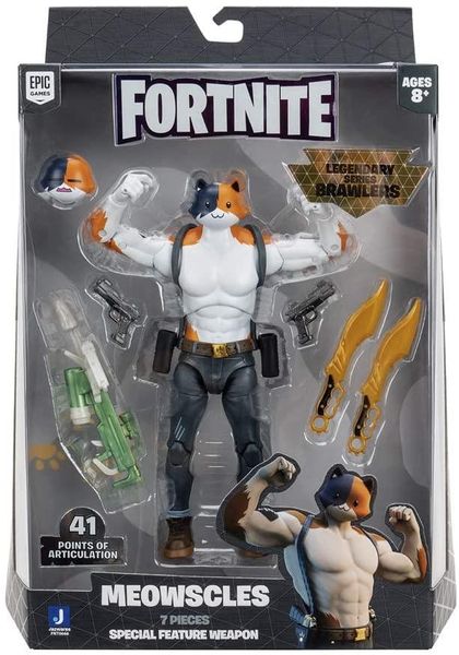 Колекційна фігурка Jazwares Fortnite Legendary Series Oversized Figure Meowscles (FNT0666) FNT0666 фото