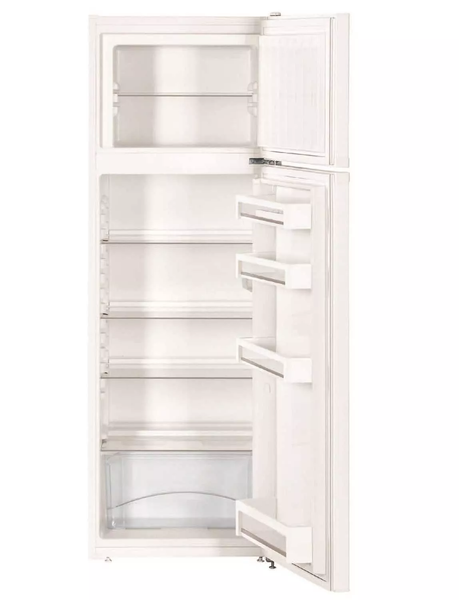 Холодильник Liebherr з верхньою мороз., 157x55x63, холод.відд.-218л, мороз.відд.-52л, 2 дв., A++, NF, білий (CT2931) CT2931 фото