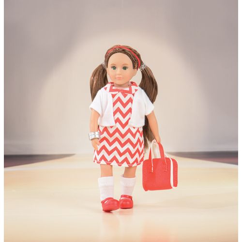 Набір одягу для ляльок-Сукня з принтом LORI LO30009Z LO30009Z фото