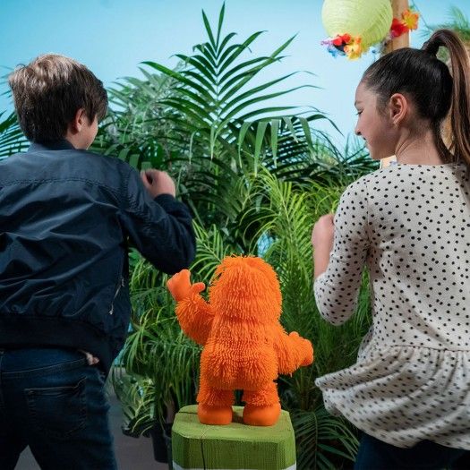 Интерактивная игрушка JIGGLY PUP - ТАНЦУЮЩИЙ ОРАНГУТАН (оранжевый) JP008-OR JP008-OR фото