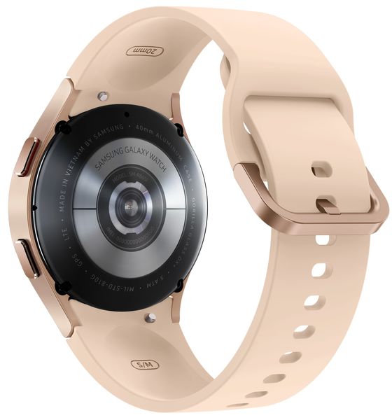 Смарт-часы Samsung Galaxy Watch 4 40mm eSIM (R865) 1.2", 396x396, sAMOLED, BT 5.0, NFC, 1.5/16GB, золотистый (SM-R865FZDASEK) SM-R865FZDASEK фото