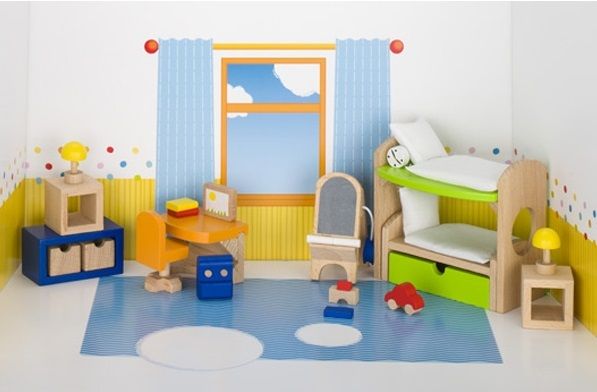 Набор для кукол Мебель детской комнаты Goki 51746G 51746G фото