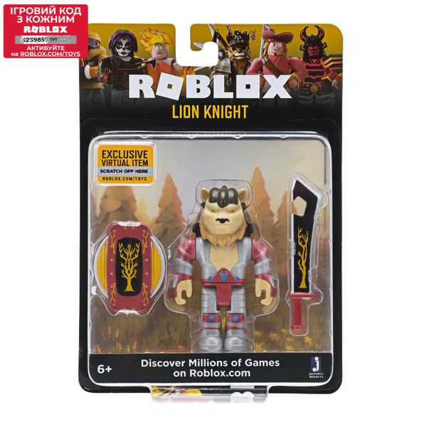 Игровая коллекционная фигурка Core Figures Lion Knight W4 Roblox ROG0113 - Уцінка ROG0113 фото