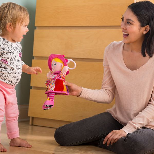 Мягкая игрушка-подвеска Lamaze Кукла Эмили с погремушкой (L27026) L27026 фото