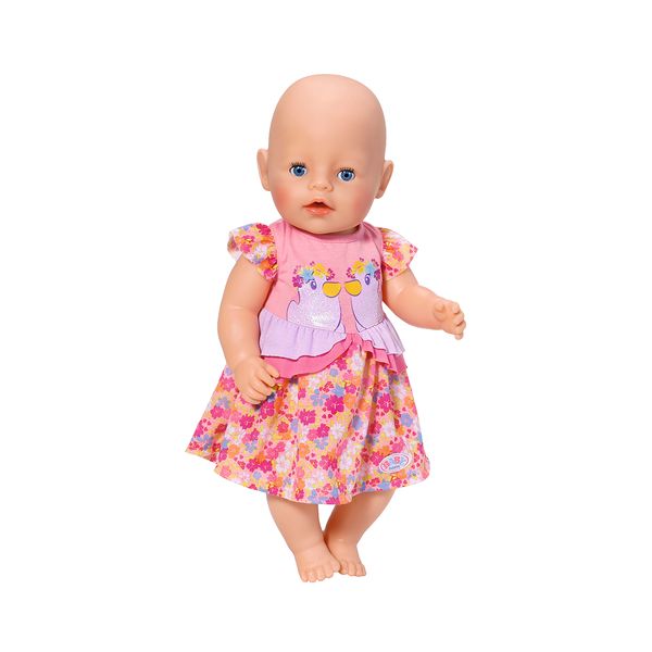 Одежда для куклы BABY BORN - ПРАЗДНИЧНОЕ ПЛАТЬЕ (с уточками) 824559-1 фото