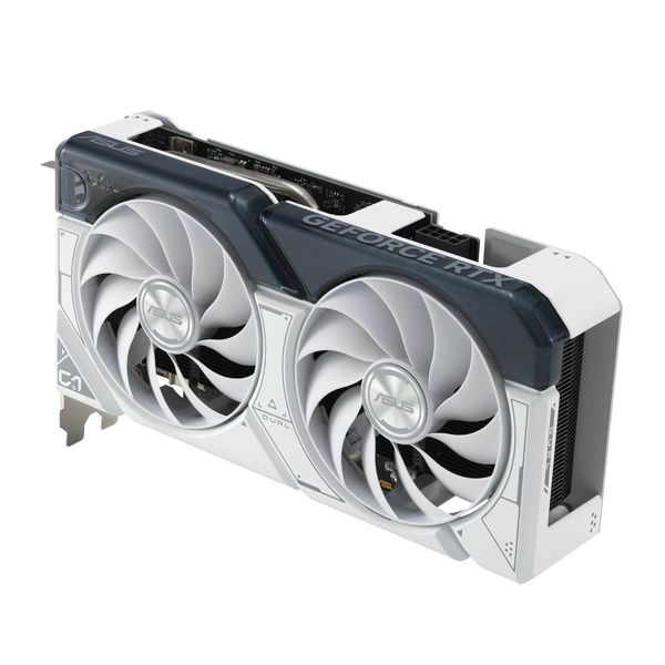 Відеокарта ASUS GeForce RTX 4060 Ti 8GB GDDR6 DUAL OC DUAL-RTX4060TI-O8G-WHITE білий (90YV0J42-M0NA00) 90YV0J42-M0NA00 фото