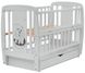 Ліжко Babyroom Собачка маятник, ящик, відкидний бік DSMYO-3 бук сірий BR-625294 фото