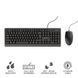 Комплект клавіатура та миша Trust Primo, USB-A, EN/UKR, Чорний (24521_TRUST)