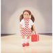 Набір одягу для ляльок-Сукня з принтом LORI LO30009Z