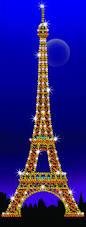 Набор для творчества Sequin Art STRICTLY Eiffel Tower SA1405 - Уцінка SA1405 фото