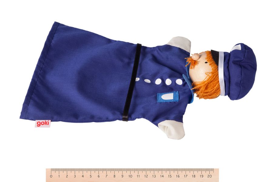 Кукла-перчатка-Полицейский Goki 51646G 51646G фото