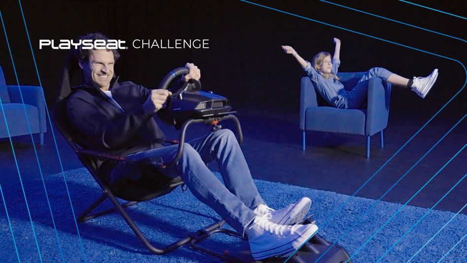 Игровое кресло с креплением для руля Playseat® Challenge - ActiFit - Уцінка RC.00312 фото