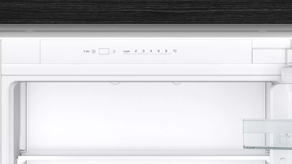 Холодильник Siemens встр. с нижн. мороз., 177x55x55, холод.отд.-200л, мороз.отд.-70л, 2дв., А++, ST, белый (KI87VNS306) KI87VNS306 фото