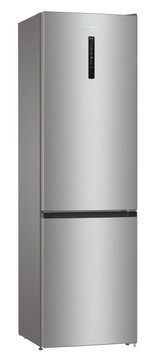 Холодильник з нижн. мороз. камерою Gorenje, 200х60х60см, 2 двері, 235( 96)л, А++, Total NF , Зона св-ті, Зовн. Диспл NRK6202AXL4 NRK6202AXL4 фото