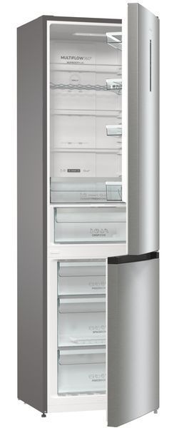 Холодильник с нижн. мороз. камерой Gorenje, 200х60х60см, 2 двери, 235(96)л, А+, NF+, Зона св-ти, Снаруж. Дисп, Белый NRK620FAW4 (NRK6202AXL4) NRK6202AXL4 фото