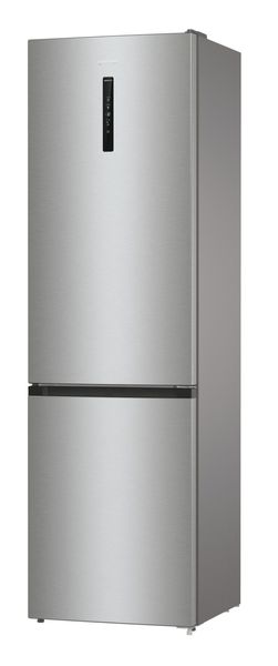 Холодильник з нижн. мороз. камерою Gorenje, 200х60х60см, 2 двері, 235( 96)л, А++, Total NF , Зона св-ті, Зовн. Диспл (NRK6202AXL4) NRK6202AXL4 фото