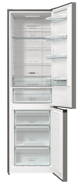 Холодильник с нижн. мороз. камерой Gorenje, 200х60х60см, 2 двери, 235(96)л, А+, NF+, Зона св-ти, Снаруж. Дисп, Белый NRK620FAW4 (NRK6202AXL4) NRK6202AXL4 фото
