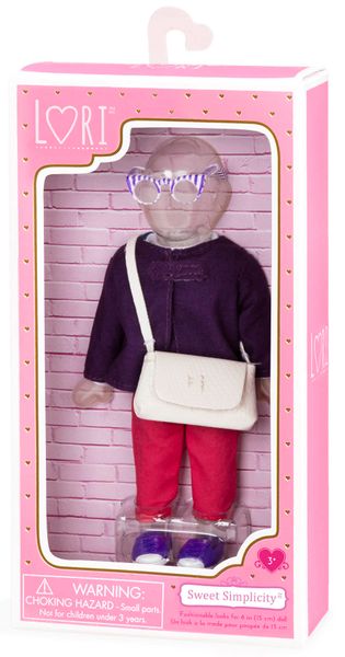 Набір одягу для ляльок-Просте красиве пальто LORI LO30011Z LO30011Z фото