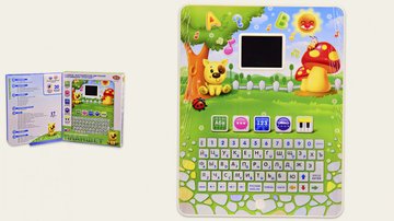 Дитячий розвиваючий планшет 7482 на рус. і англ. мовах 7482 фото