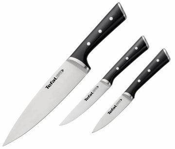 Набір ножів Tefal Ice Force 3 предмети, нержавіюча сталь, пластик (K2323S74) K2323S74 фото