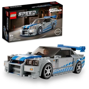 Конструктор LEGO Speed Champions «Подвійний форсаж» Nissan Skyline GT-R (R34) 76917 76917 фото
