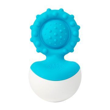 Прорізувач-неваляшка Fat Brain Toys dimpl wobl блакитний (F2174ML) F2172ML фото