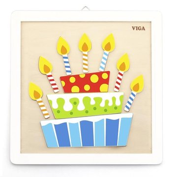 Набір для творчості Viga Toys Картина власноручно Торт (50684) 50684 фото
