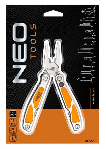 Мультитул Neo Tools, 11 елементів (01-028) 01-028 фото