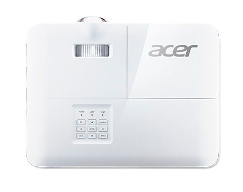 Проектор короткофокусный Acer S1386WHn WXGA, 3600 lm, 0.52 (MR.JQH11.001) MR.JQH11.001 фото