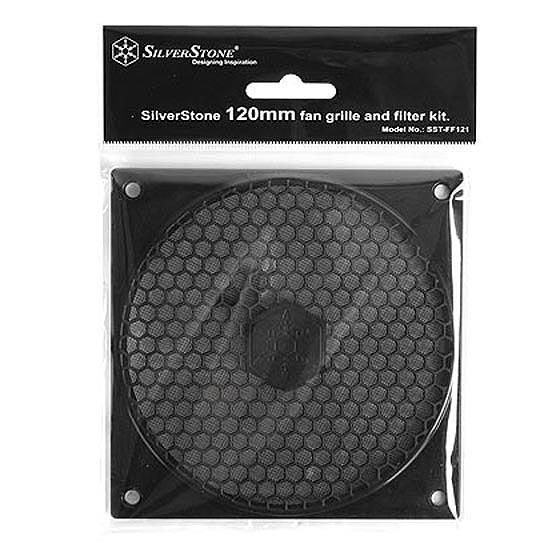 Пылевой фильтр для вентилятора SilverStone FF121B, 120mm, Black (SST-FF121B) SST-FF121B фото