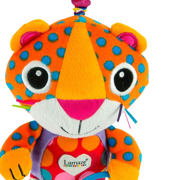Мягкая игрушка-подвеска Lamaze Леопардик мурлыкает (L27563) L27563 фото