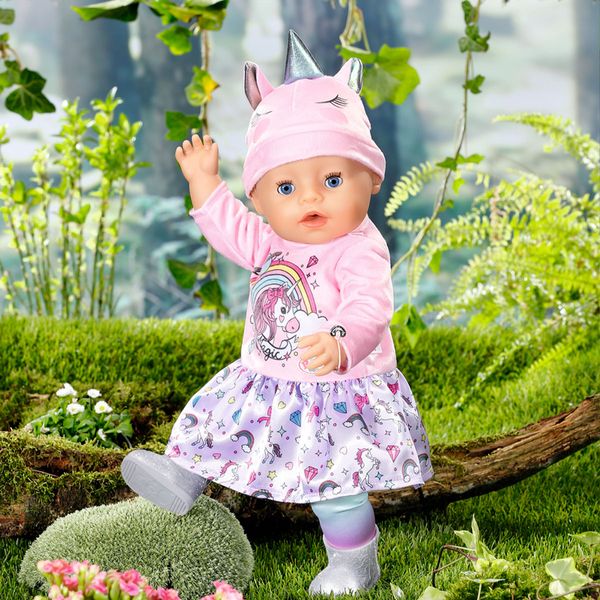 Кукла BABY BORN серії "Ніжні обійми" - Чарівний єдиноріг (43 cm, з аксесуарами) 831311 - Уцінка 100180 фото