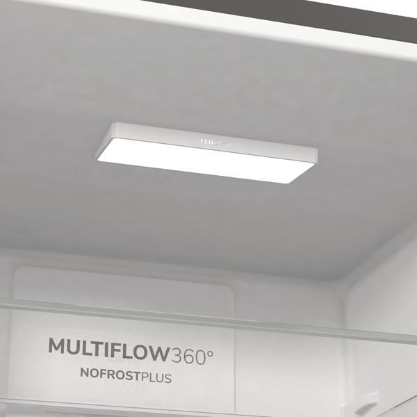Холодильник с нижн. мороз. камерой Gorenje, 200х60х60см, 2 двери, 235(96)л, А+, NF+, Зона св-ти, Снаруж. Дисп, Белый NRK620FAW4 (NRK6202AXL4) NRK6202AXL4 фото