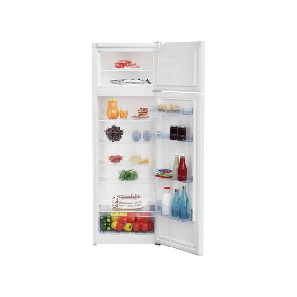 Холодильник Beko з верxн. мороз., 160x60x54, xолод.відд.-204л, мороз.відд.-46л, 2дв., A+, ST, білий RDSA280K20W RDSA280K20W фото