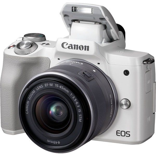 Цифр. фотокамера Canon EOS M50 + 15-45 IS STM Kit White (2681C057) 2681C057 фото