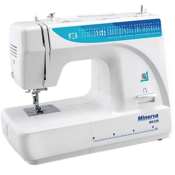 Швейная машина МINERVA M832B, электромех., 85 Вт, 37 швейных операций, петля полуавтомат M832B фото