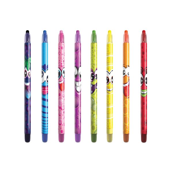 Набір ароматних воскових олівців для малювання - ВЕСЕЛКА (8 кольорів) (41102) 41102 фото