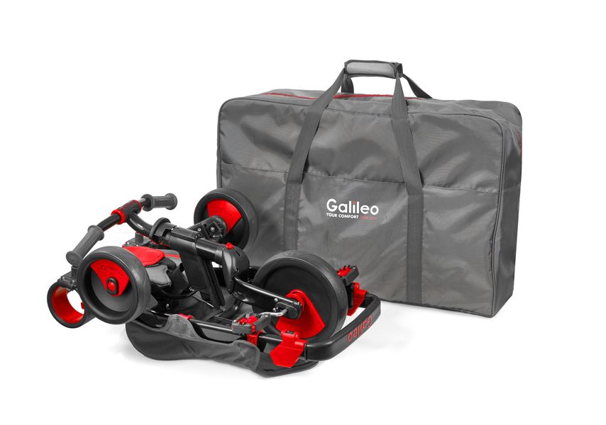 Трехколесный велосипед Galileo Strollcycle Black красный GB-1002-R - Уцінка GB-1002-R фото