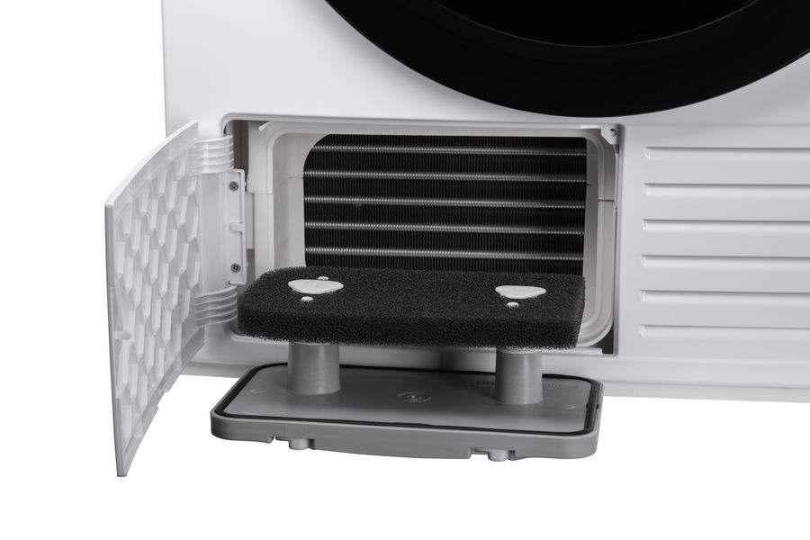 Сушильна машина ARDESTO тепловий насос Bianco Vero, 8кг, A++, 63.6см, дисплей, білий DMI-8 фото