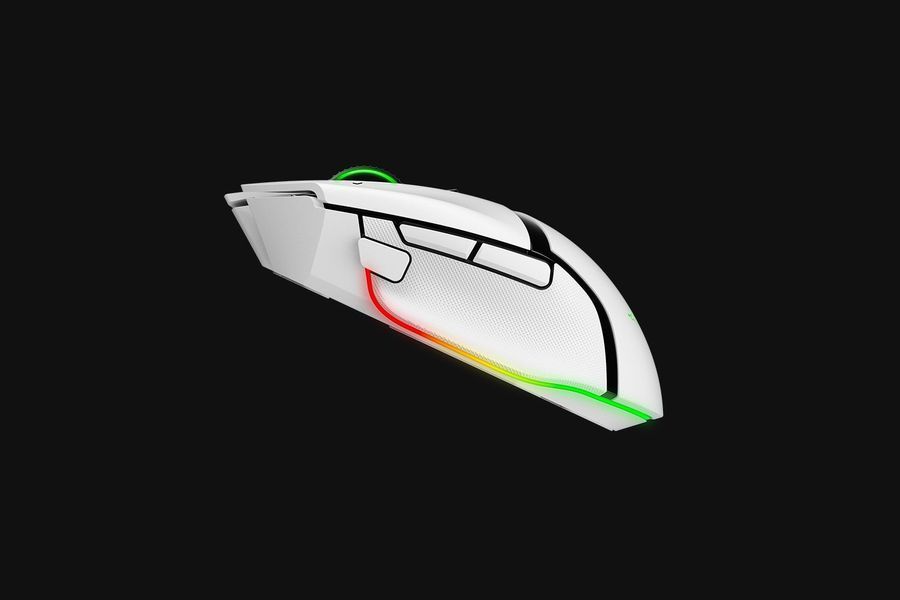 Мышь Razer Basilisk V3 Pro, RGB, USB-A/WL/BT, белый (RZ01-04620200-R3G1) RZ01-04620200-R3G1 фото