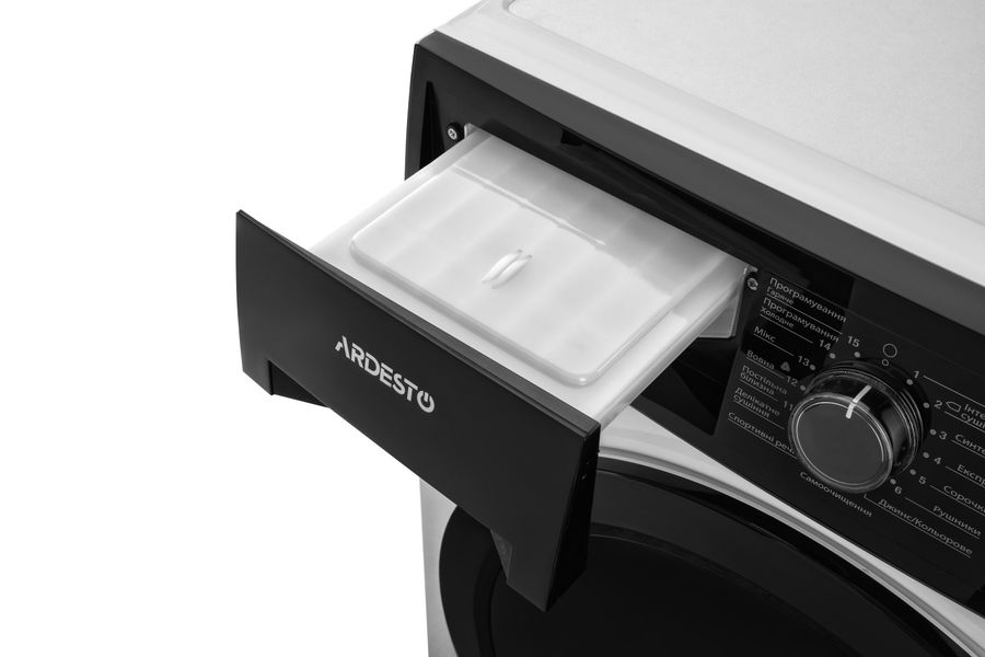 Сушильна машина ARDESTO тепловий насос Bianco Vero, 8кг, A++, 63.6см, дисплей, білий DMI-8 фото