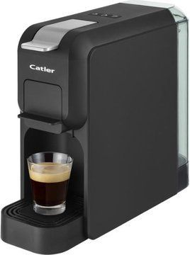 Кофеварка Catler капсульная Porto 0.8л, капсулы, молотый кофе, механическое управление, черный - Уценка ES703PORTOB фото