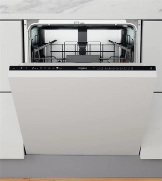 Посудомоечная машина Whirlpool встраиваемая, 14компл., A+++, 60см, дисплей, инвертор, белый WIO3C33E6.5 фото