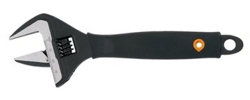 Ключ NEO розвідний 200 мм, діапазон 0-38 мм, прогумована рукоятка 03-014 фото